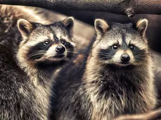 Raccoon Removal at Virginia Professional Wildlife Removal Services, LLC 
